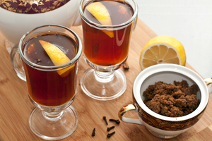 Рецепт для приготовления грога с чаем и мёдом