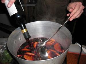Рецепт для приготовления грога с имбирём и малиновым вареньем