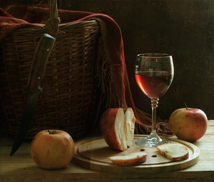 Приготовление яблочного вина